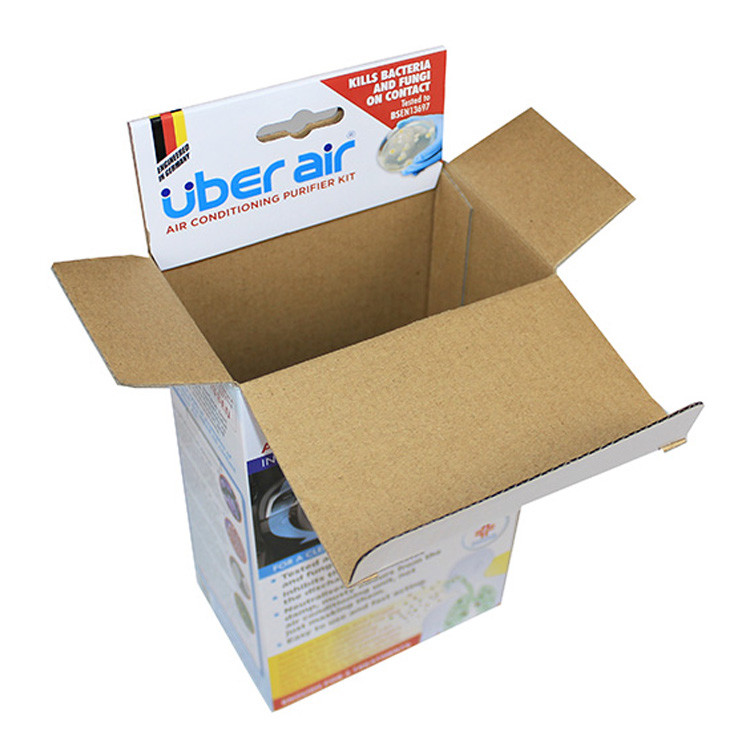 Tiny Stuff Corrugated Postage Stamp Box With Hooks 300g Chip Board