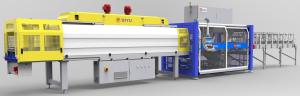 Quality OEM Heat Tray Shrink Packer Wrap Machine For Cartons Bottles wholesale