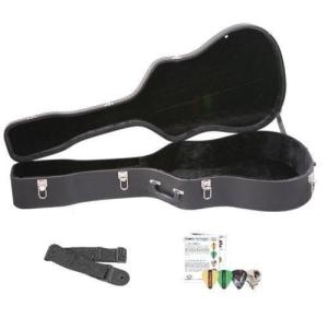 Quality Wooden Acoustic Guitar Backpack Case , Fluffy Cloth Side Guitar Hard Case wholesale