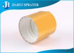 Eco - Friendly Gold Plastic Flip Top Caps Perfume Screw Push Pull Bottle Caps 28