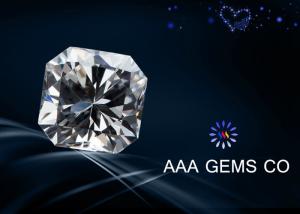 Quality Colorless Fancy Moissanite Loose Stones / Jewelry Moissanite wholesale