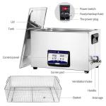 30L 8 Gallon 40KHz SUS304 Ultrasonic Gun Cleaner JP-100S