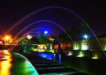 Stainless Steel Water Stream Fountain , Linear Water Fountain Computer