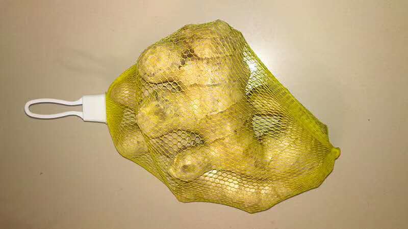 Packaging Mesh Net Bags 80 Mesh 35m Length 5-8 Years Lifespan For Garlic / Ginger