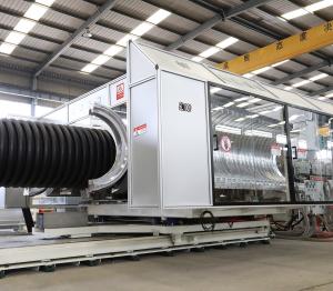 Quality 400-1200 mm Single Screw DWC Pipe Manufacturing Line wholesale