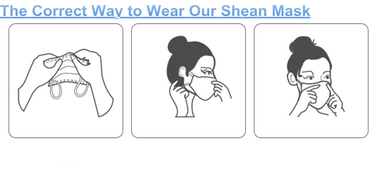 Durable Disposable Respirator Mask Non Woven Fabric With Adjustable Nose Piece
