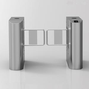 Quality Anti Trailing Office Building DC24V 304 Stainless Steel Turnstile wholesale