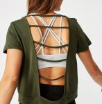 Loose Fit Women ODM XXL Blank T Shirts Wicking Cotton Spandex