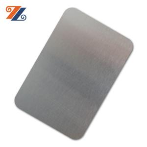 Quality PVC Coated Chromium White HL 201 Stainless Steel Sheet No 4 1219x2438mm wholesale