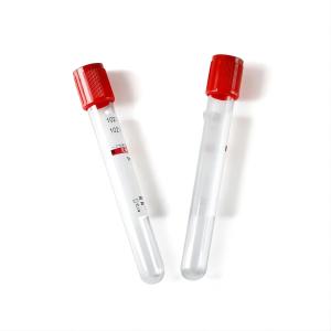 Quality Manufacturers Price Medical Red Top 3ml 5ml 10ml Plain Sample Vacuum Blood Test Collection Tubes wholesale