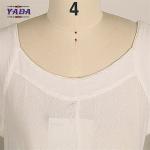 Irregular women sleeveless one piece fashion boutique white dress China