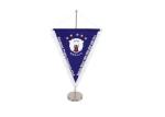 Cool Table Top Flags , Personalized Stick Flags With Stainless Steel Flag Pole