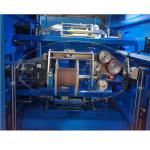 Twin electronic twisting distance twisting machine horizontal double-disc rewind