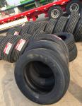 30 Ton Loading Three Axle Flatbed Trailer Carrying Bulk Cargo