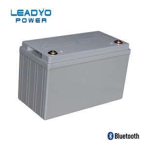 China Sealed 12V 120ah Lifepo4 Battery With Bluetooth BMS ABS Case on sale