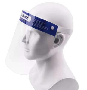 Quality Fog Resistant PET Transparent Splash Face Shield For Long Time Wearing wholesale