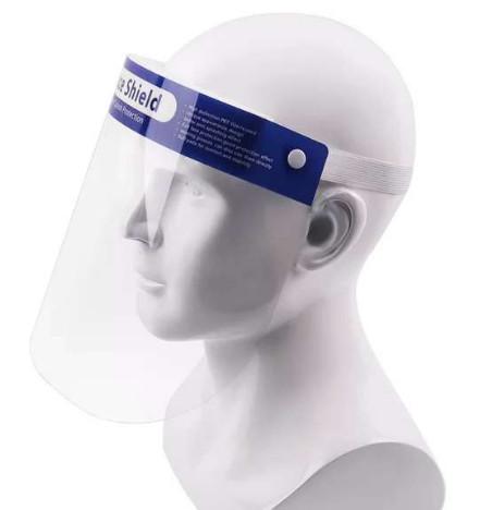 Cheap Anti Fog Transparent 0.2mm Protective Face Shield Visors for sale