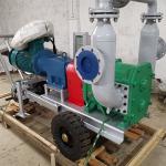 Mobile Emergency Tanker Trailer Pumps Flange DN200 Multipurpose
