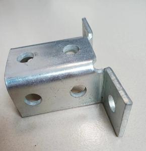 Quality 10mm Silver Strut Channel Connectors Box Packaging For Construction And Industrial wholesale