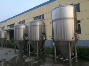 Quality 2400l jacketed fermentatio tank for craft beer fermentation tank stainless steel 304 tank unitank with carbonation stone wholesale