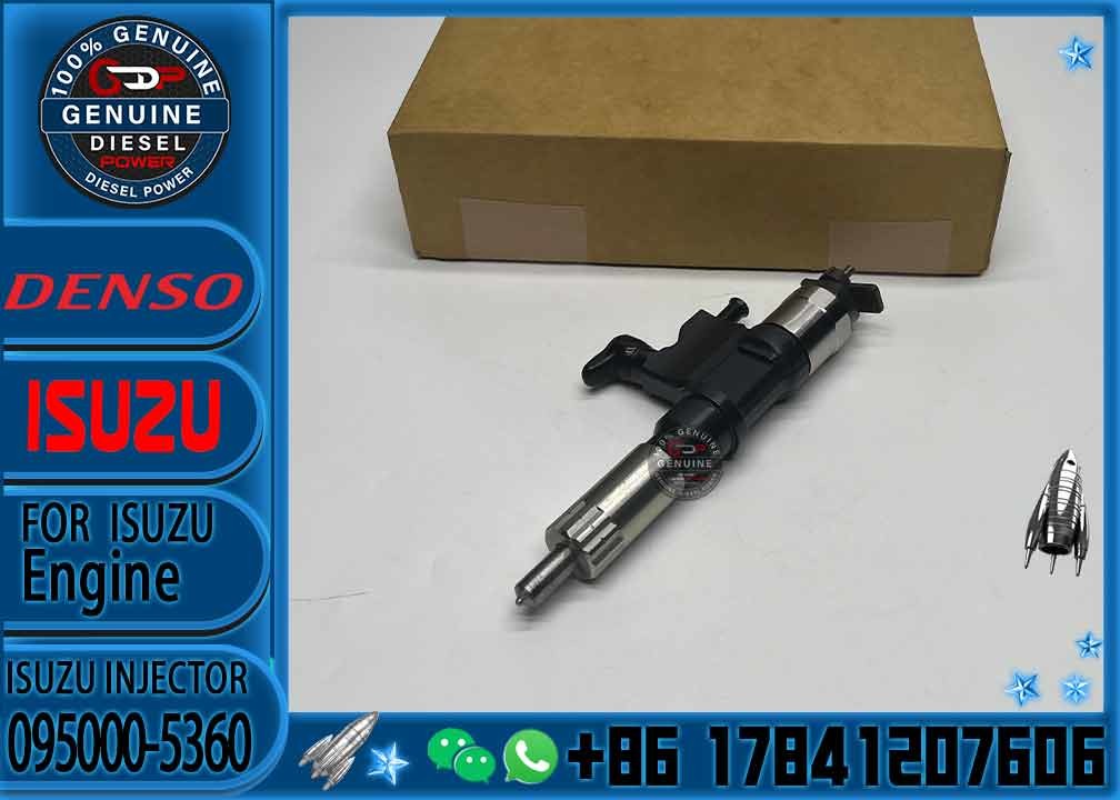 Original Common Rail Fuel Injector 095000-5360 095000-5361 8-97602803-0 8-97602803-1 for Isuzu 7.8L 6HK1 Engine