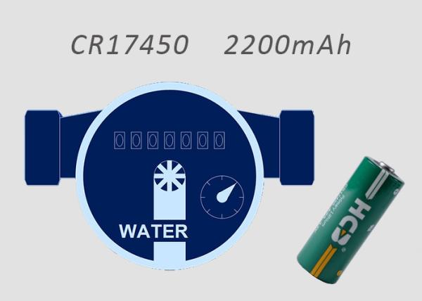 4/5A CR17450 2200mAh Lithium Primary Manganese Dioxide Battery 3000mA Lightweigh