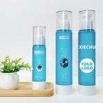 ABS Plastic Round Cylinder Cosmetic Airless Bottle 15ml 50ml 80ml 100ml 120ml