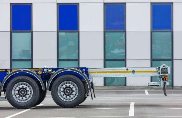 45FT Light Design Container Chassis for Tunnel Container Transit in America Market