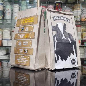 Quality Fast Food Foil Lined Sandwich Bags Takeaway Recyclable Paper Packaging wholesale