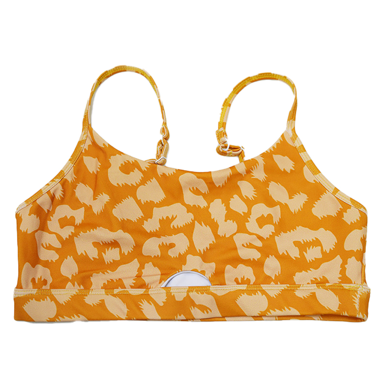 Recyclable High Impact Sports Bra For Heavy Breast Sportwear Breathable