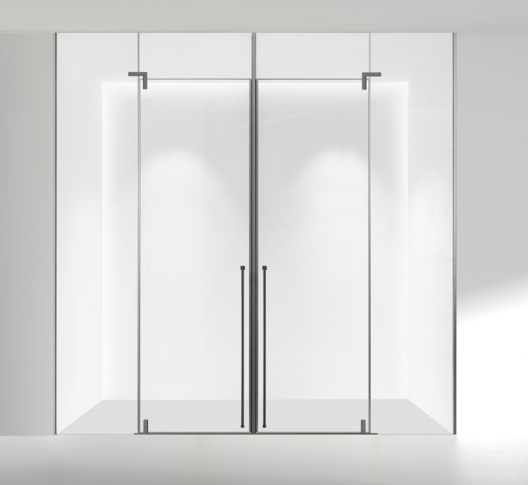 High Accuracy Glass Shower Hinge Rust Resistance Glass Shower Screen Hinges