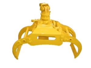 Quality Hydraulic 360 Rotating Log Grapple For Excavator Q355B Material wholesale