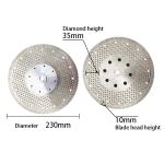 115mm 125mm Electroplating Diamond Disc For Circular Saw Concrete Cutting