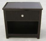 Wooden hotel furniture stone top night stand/bed side table NT-0010