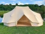 400X600X300CM Beige Cotton Canvas Outdoor Camping Tents Emperor Bell Tent Single