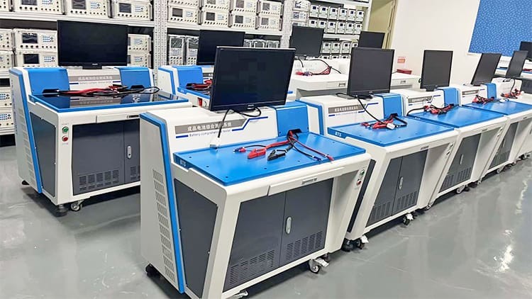 100V Lithium Ion 18650 Battery Pack Comprehensive Test Machine For Finished Battery