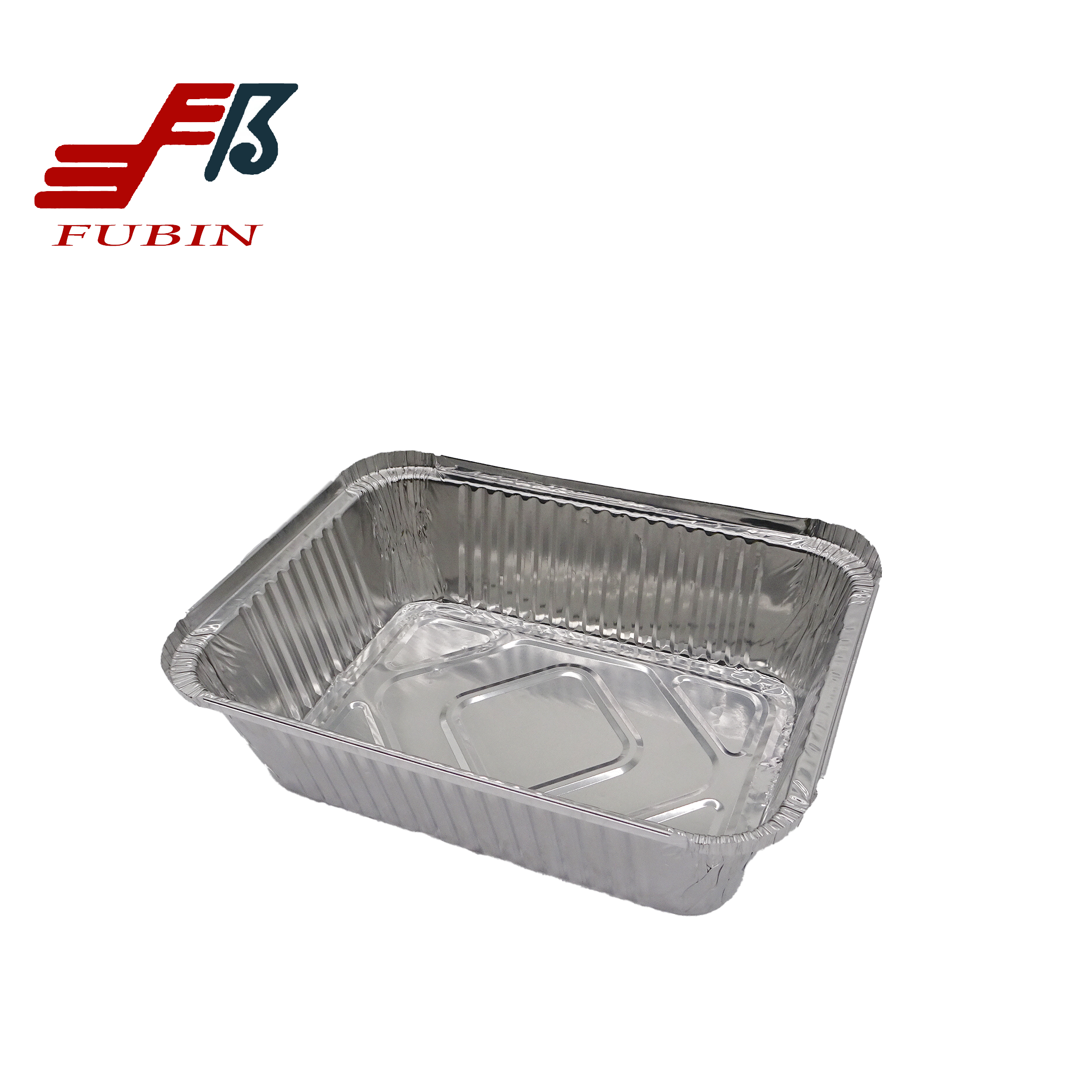 OEM Rectangular Foil Trays Disposable Aluminum Container For Restaurant