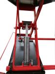Durable Vehicle Scissor Lift Table Width 530mm Easy Installation Passive Safety