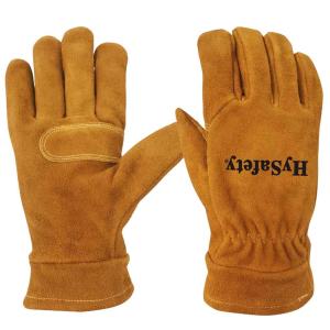 Quality Flame Retardant 2D Style Firefighter Work Gloves Moisture Barrier wholesale