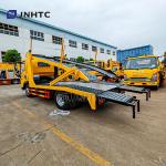 HOWO Light Towing 2 Double Deck Flatbed Road Rescue Wrecker Tow Truck