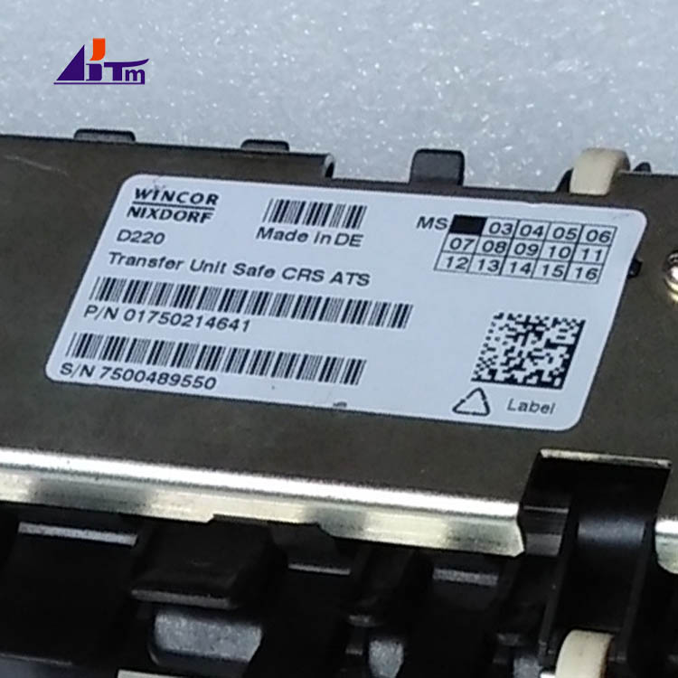 01750214641 1750214641 Wincor Nixdorf Cineo C4060 Transfer Unit Safe CRS ATS