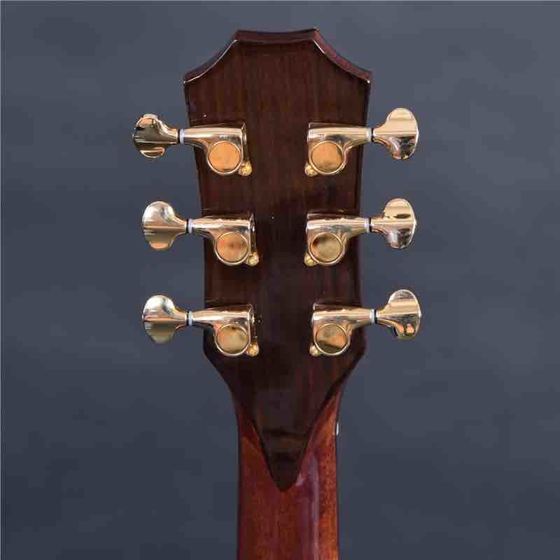 Customized solid spruce top rosewood back and side cutaway acoustic guitar with FSM 301 EQ