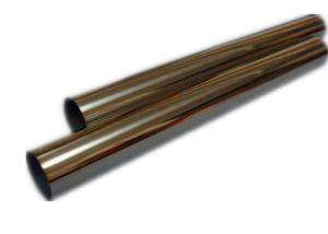 Quality 304 Polished Stainless Steel Pipe , Welded Type Stainless Steel Straight Pipe wholesale