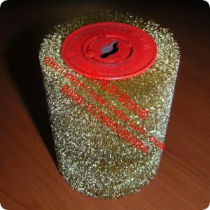 Quality Brass Plated Steel Roller Wire Brush wholesale