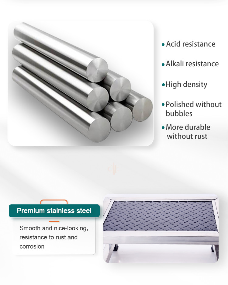 Cheap And Strong Stainless Steel Foot Step Stool 1 Step