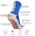 Snagging Resistance Soccer Foot Custom Anti-Slip Basketball Grip Flocked Non