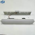 2FT 18W Linear Lighting Fixture CCT 2800K Commercial Linear Suspended Lighting