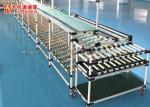 Aluminium Ball Transfer Table , Customized Roller Chain Conveyor