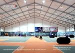 Basketball Sport Event Tents 40m Wide With Black PVC Roof Cover Opening Sidewall