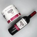 DT Bottled Beverage Easy To Remove Wine Label Sticker Luxury Cosmetic Waterproof